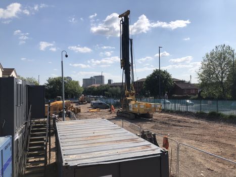 Piling has begun at The Interchange – what is it?